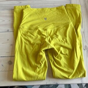 Lululemon align 25” leggings, size 2